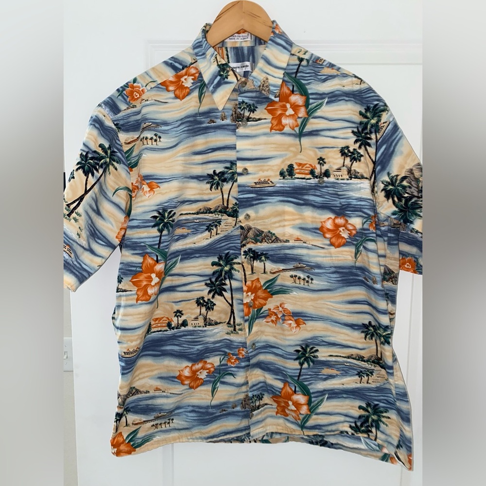 Pierre Cardin | Vintage Hawaiian Shirt | Size L